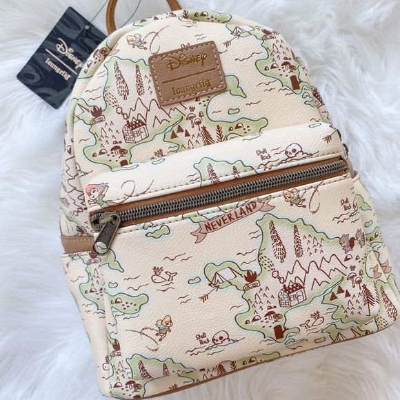 Loungefly Handbags - Loungefly Disney Peter Pan Neverland Mini Backpack
